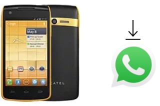 How to install WhatsApp in an alcatel OT-992D