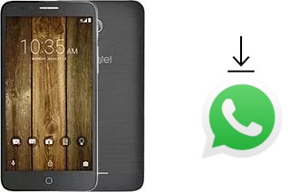 How to install WhatsApp in an alcatel Fierce 4