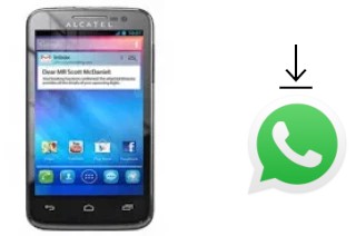 How to install WhatsApp in an alcatel One Touch M'Pop