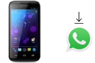 How to install WhatsApp in an alcatel OT-993