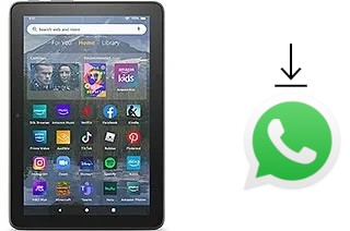 How to install WhatsApp in an Amazon Fire HD 8 Plus (2022)