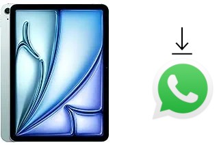 How to install WhatsApp in an Apple iPad Air 11 (2024)