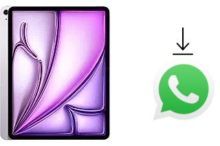 How to install WhatsApp in an Apple iPad Air 13 (2024)