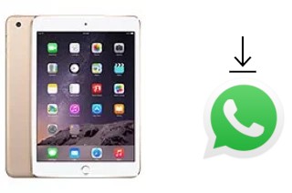 How to install WhatsApp in an Apple iPad mini 3