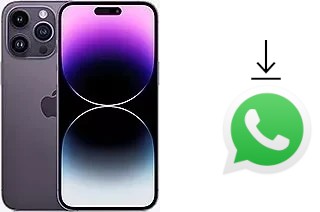 How to install WhatsApp in an Apple iPhone 14 Pro Max