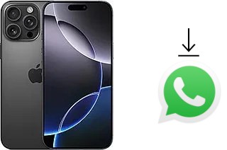 How to install WhatsApp in an Apple iPhone 16 Pro Max