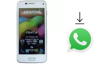 How to install WhatsApp in an Asiafone AF9890