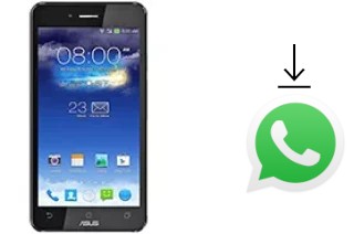 How to install WhatsApp in an Asus PadFone X