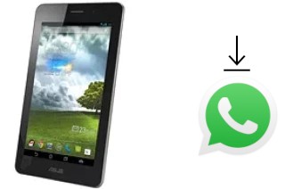 How to install WhatsApp in an Asus Fonepad