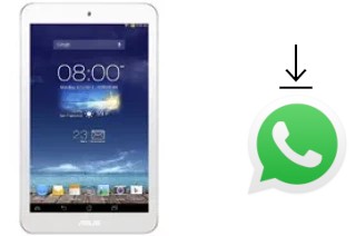 How to install WhatsApp in an Asus Memo Pad 8 ME180A