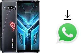 How to install WhatsApp in an Asus ROG Phone 3 ZS661KS