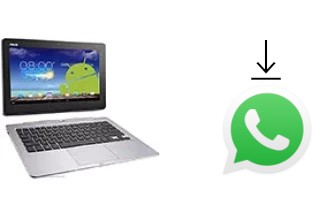 How to install WhatsApp in an Asus Transformer Book Trio