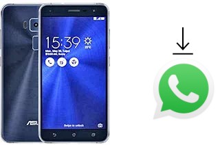 How to install WhatsApp in an Asus Zenfone 3 ZE520KL