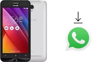 How to install WhatsApp in an Asus Zenfone Go T500