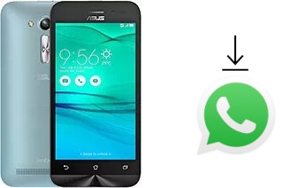 How to install WhatsApp in an Asus Zenfone Go ZB452KG