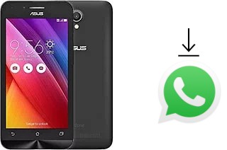 How to install WhatsApp in an Asus Zenfone Go ZC451TG