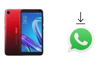 How to install WhatsApp in an Asus ZenFone Live (L2) SD430