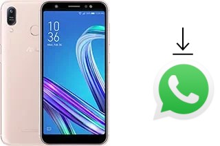 How to install WhatsApp in an Asus Zenfone Max (M1) ZB556KL