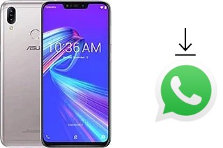 How to install WhatsApp in an Asus Zenfone Max (M2) ZB633KL