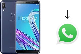 How to install WhatsApp in an Asus Zenfone Max Pro (M1) ZB601KL/ZB602K