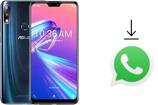 How to install WhatsApp in an Asus Zenfone Max Pro (M2) ZB631KL