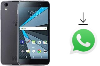 How to install WhatsApp in a BlackBerry DTEK50