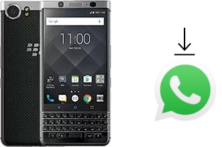 How to install WhatsApp in a BlackBerry KEYone