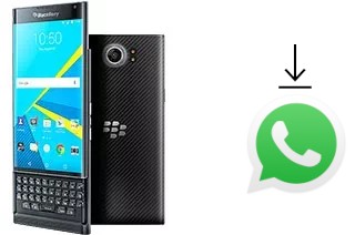 How to install WhatsApp in a BlackBerry Priv