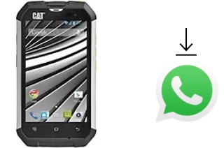 How to install WhatsApp in a Cat B15 Q