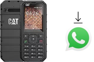 How to install WhatsApp in a Cat B35