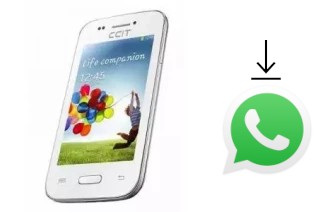 How to install WhatsApp in a CCIT A66