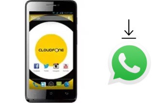 How to install WhatsApp in a CloudFone Excite 451TV