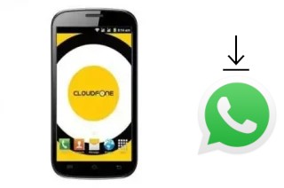 How to install WhatsApp in a CloudFone Excite 503D