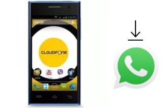 How to install WhatsApp in a CloudFone Geo 400Q Plus