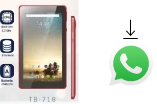 How to install WhatsApp in a Condor TB718