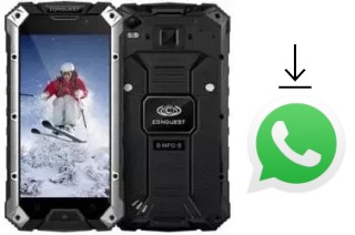 How to install WhatsApp in a Conquest S6