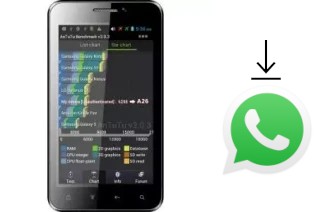 How to install WhatsApp in a Cross A26