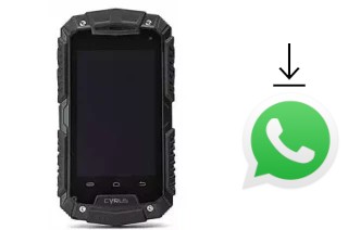 How to install WhatsApp in a Cyrus CS20