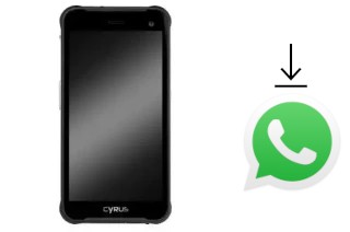 How to install WhatsApp in a Cyrus CS22