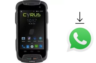 How to install WhatsApp in a Cyrus CS23