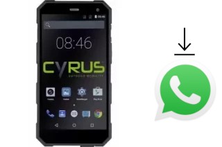 How to install WhatsApp in a Cyrus CS24