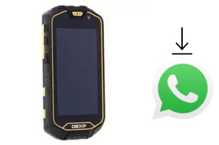 How to install WhatsApp in a DEXP Ixion P145 Dominator