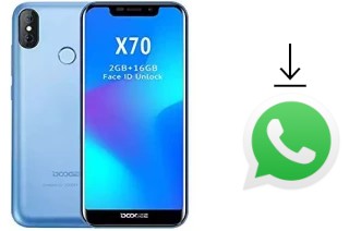 How to install WhatsApp in a Doogee X70