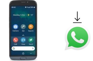 How to install WhatsApp in a Doro 8050 Plus