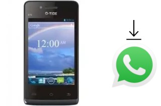 How to install WhatsApp in a G-Tide E70