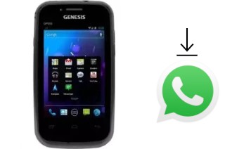 How to install WhatsApp in a Genesis GP-353