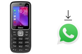 How to install WhatsApp in a Geo Phone T15