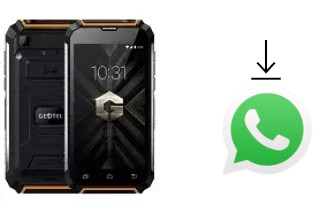 How to install WhatsApp in a Geotel G1 Terminator