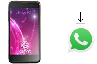 How to install WhatsApp in a Gigabyte GSmart Simba SX1