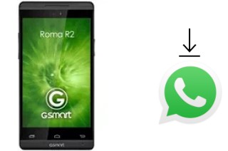 How to install WhatsApp in a Gigabyte GSmart Roma R2